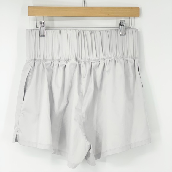 Nike Silver High Waisted Knockout Boxer Atheltic Shorts Size Large [RARE FIND] - Picture 9 of 10